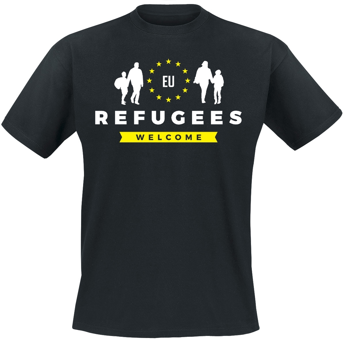 Refugees Welcome T Shirt Nix Gut Mailorder 