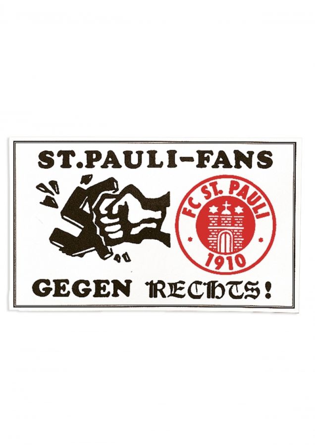 St Pauli Gegen Rechts Aufkleber Nix Gut Mailorder