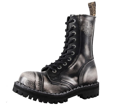 Steel - Rub Off, 10-Loch Boots